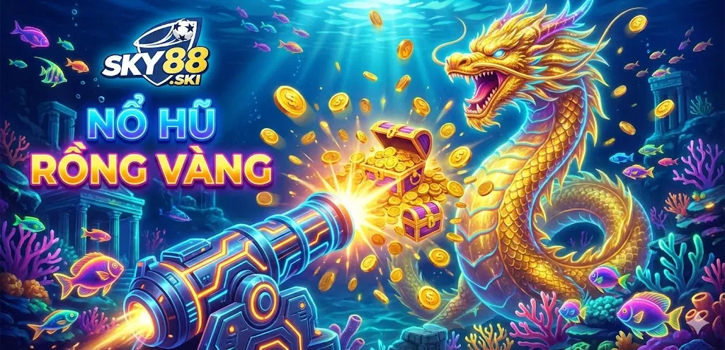 Khám phá mê cung thủy cung huyền ảo đa sắc màu với bắn cá Sky88