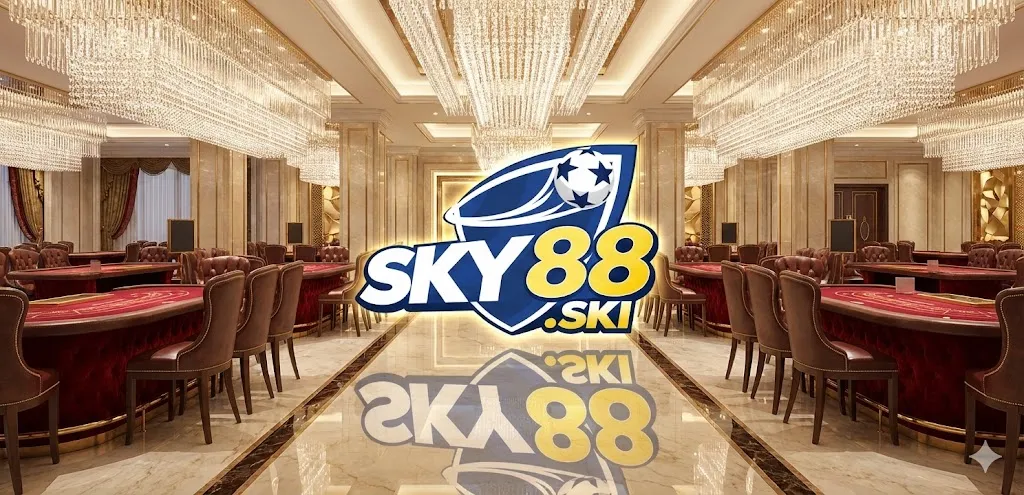 Tận hưởng không gian casino game Sky88 hoàng gia đẳng cấp